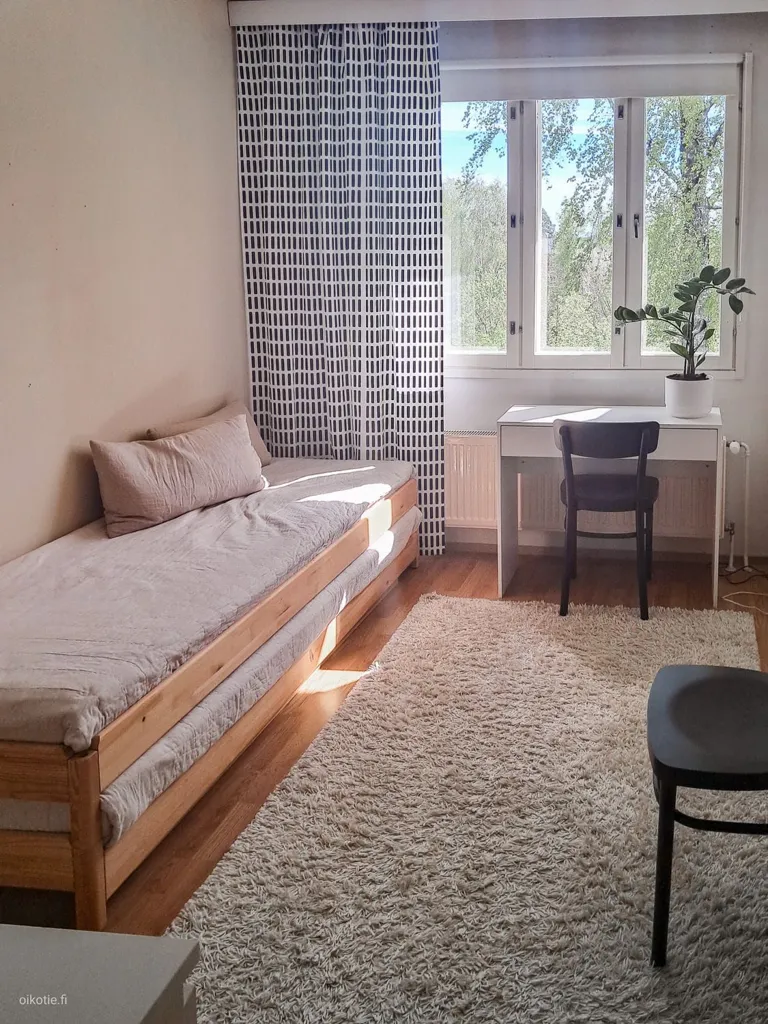Bedrooms - Living Right Apartment with Balcony in Hamar