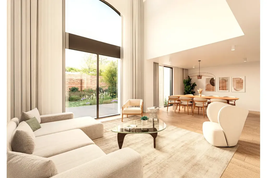 Séjour - Penthouse avec Terrasse à Etterbeek