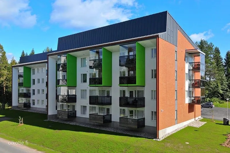Õhuvaade - Living Right Flat with Balcony in Jyväskylä