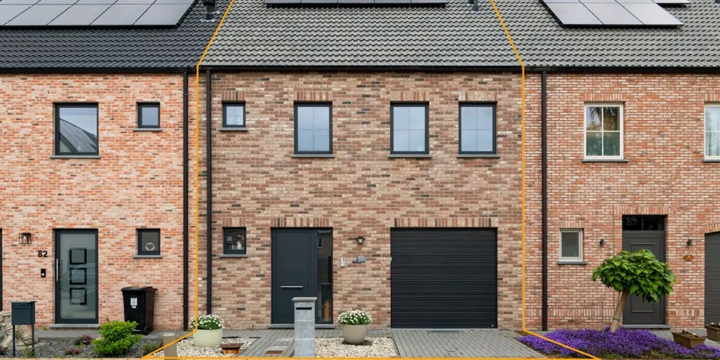 Välivaade - Nearly Net-Zero House with Garden in Hoevenen