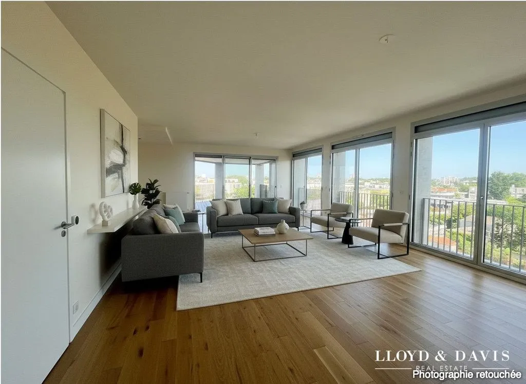 Séjour - Appartement d'Exception avec Terrasses à Bordeaux