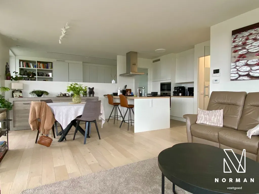 Séjour - Appartement avec Vue sur la Leie à Harelbeke