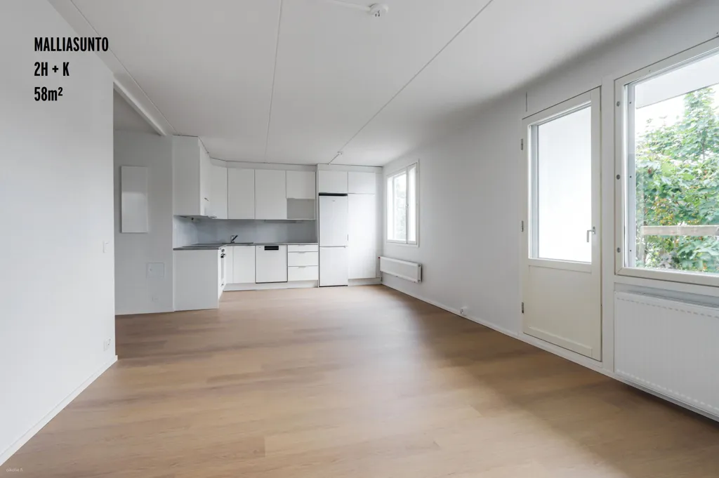 Séjour - Appartement 2 pièces à Vantaa