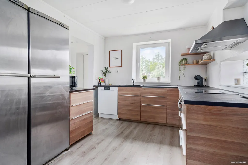 Köök - Renovated Villa with Garden in Skåne
