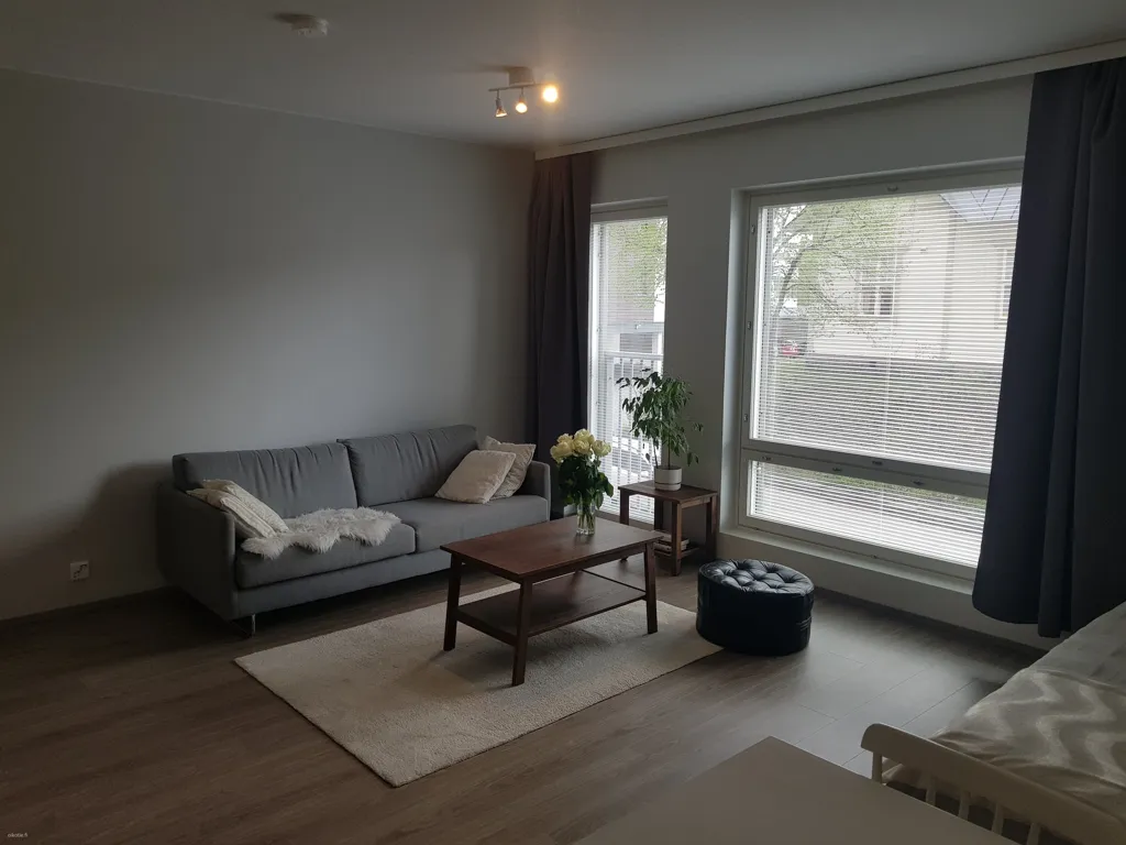 Séjour - Studio Flat with French Balcony in Lappeenranta Centre