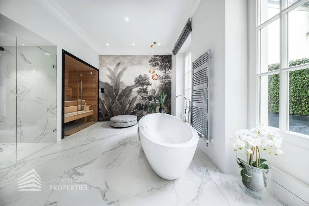 Salles de bain - Designer Apartment with Balcony in Vienna Centre