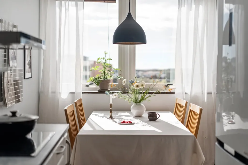 Salle à manger - Apartment with Panoramic View in Göteborg