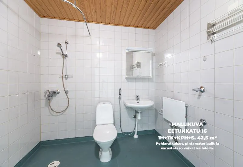 Vannitoad - Flat with Sauna in Pappila, Tampere