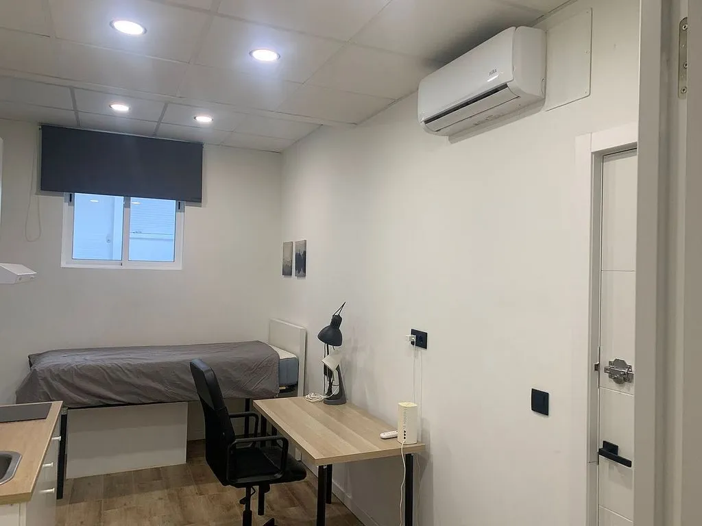 Chambres - Studio with Air Conditioning in La Ñora