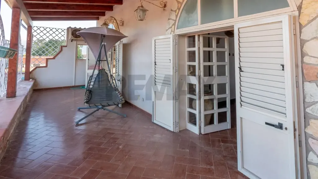 Terrasse - Villa with Garden and Terrace in Carini