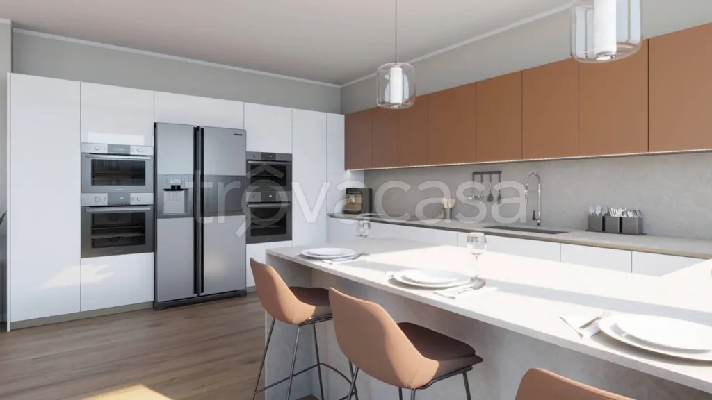 Cuisine - Apartment with Terraces in Rosta
