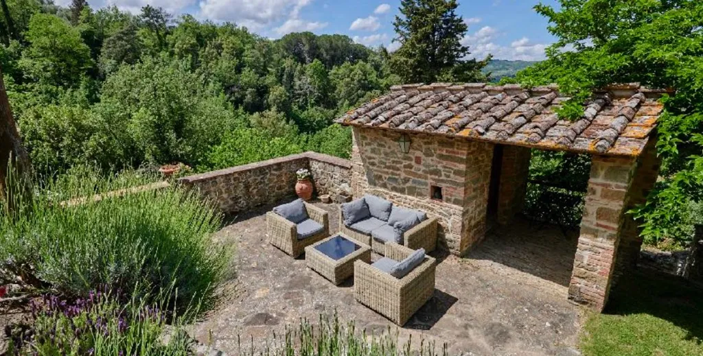 Terrazza - Tuscan Stone Home with Pool near Greve