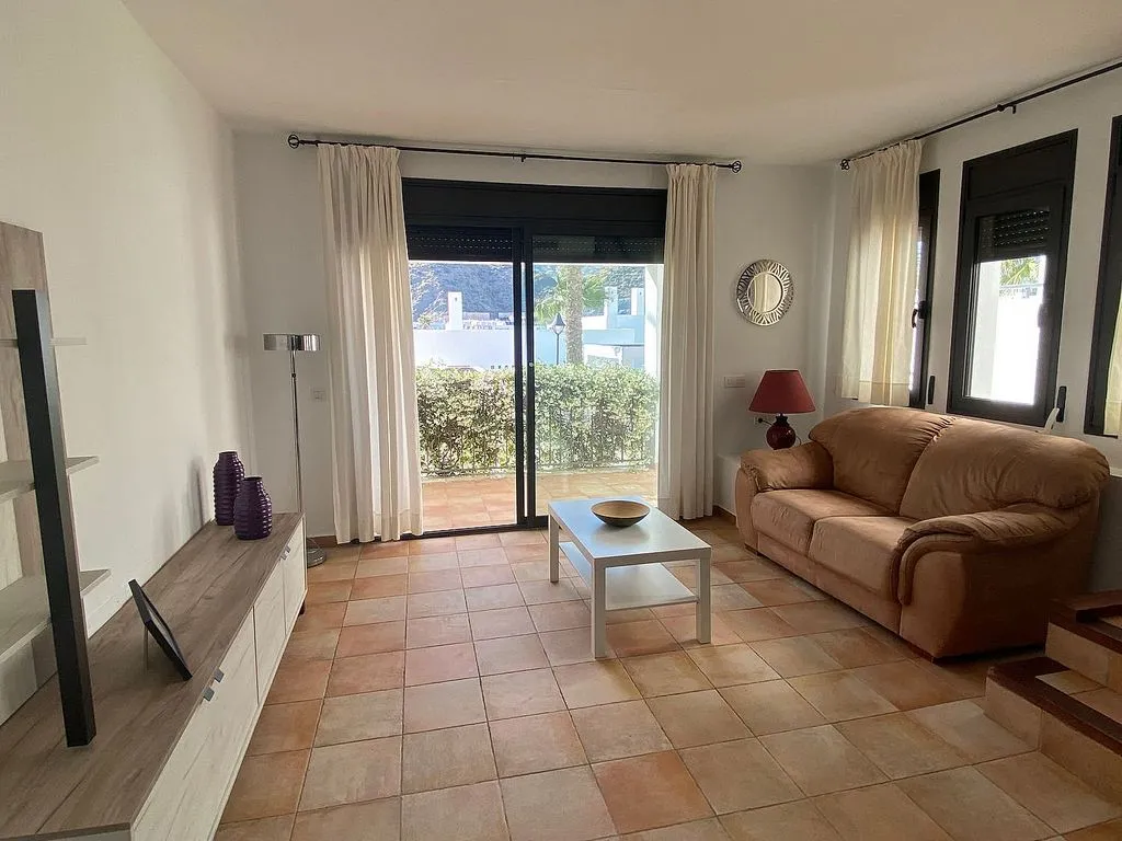 Living Room - Semi-detached House with Pool in Macenas