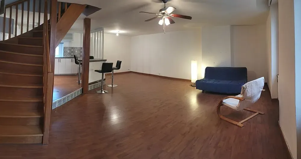 Séjour - Duplex 4 Pièces avec Jardin Privé à Romans-sur-Isère