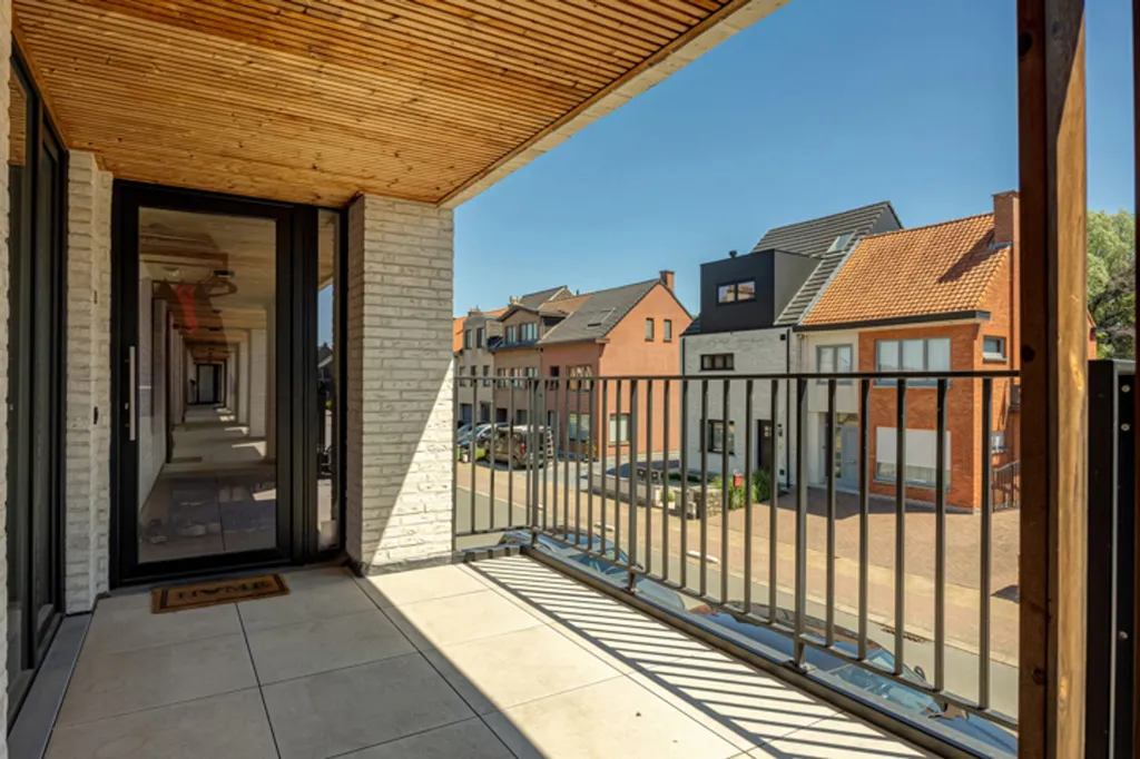 Balcon - Appartement Neuf avec Terrasse à Temse