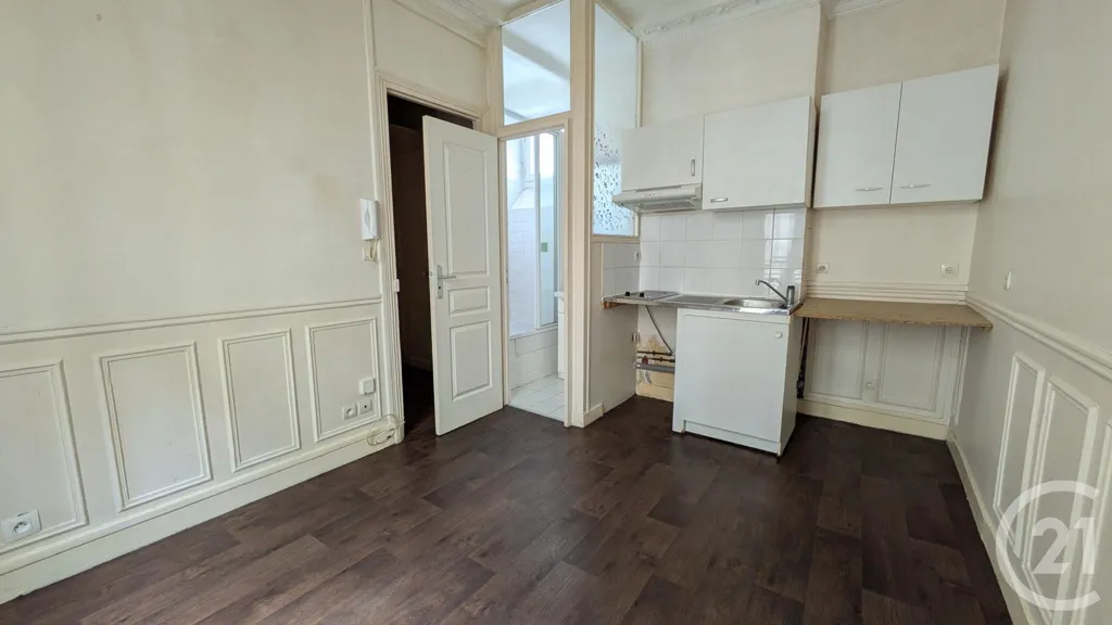 Köök - 2-Piece Flat with High Ceilings in Paris 19e