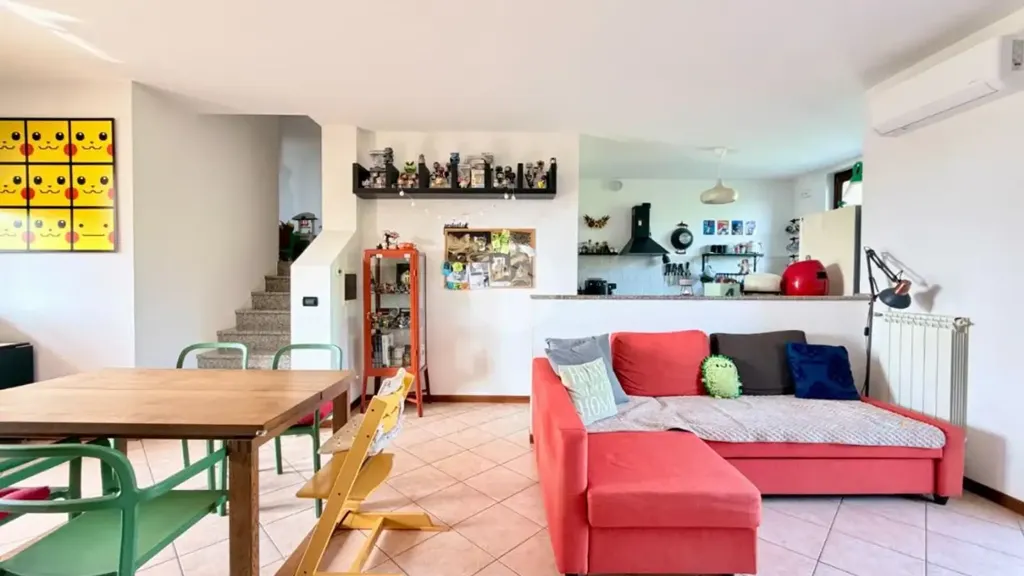 Séjour - Terraced Villa with Private Garden in Mairano