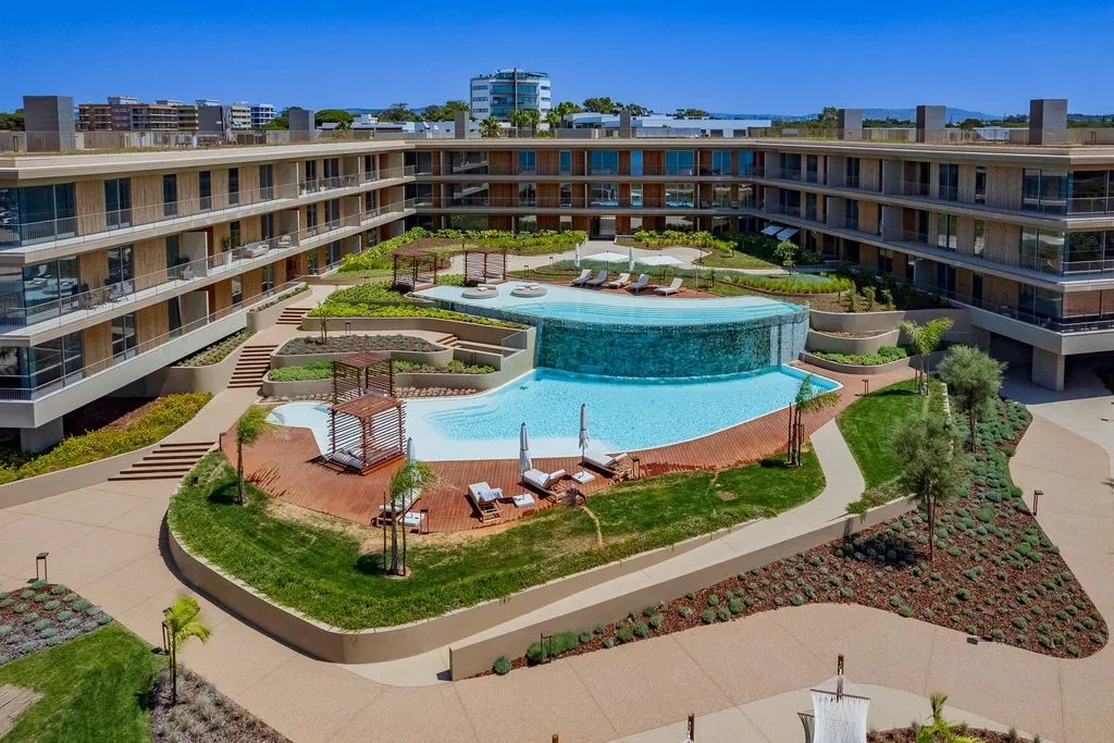 Õhuvaade - Luxury Seafront Apartment in Quarteira
