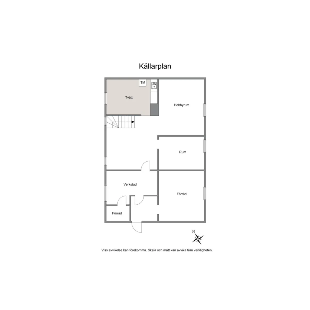 Floor Plan - Villa with Garden in Knislinge