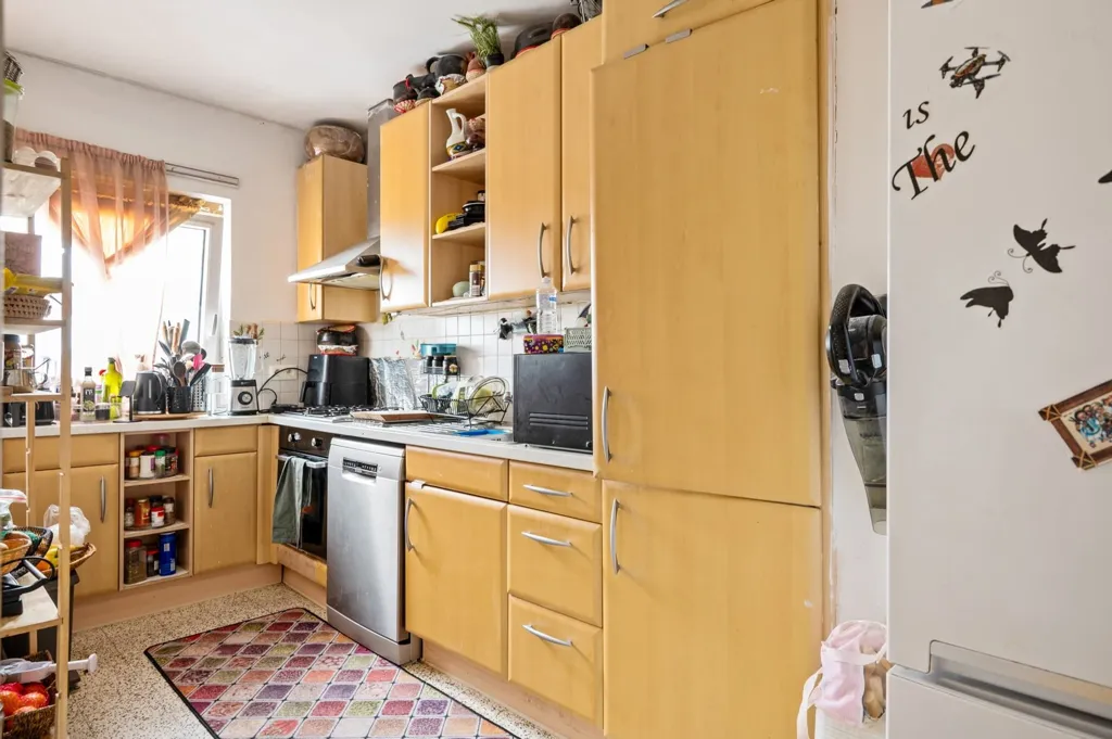 Köök - Spacious Apartment with Terrace in Berchem