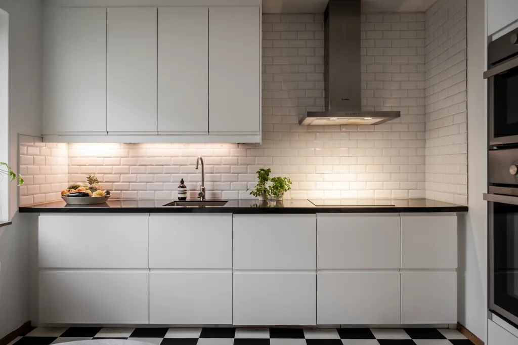Cuisine - Charming Renovated Flat with Balcony in Borås