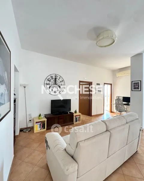 Séjour - Armed Triplex with Sea View in Salerno
