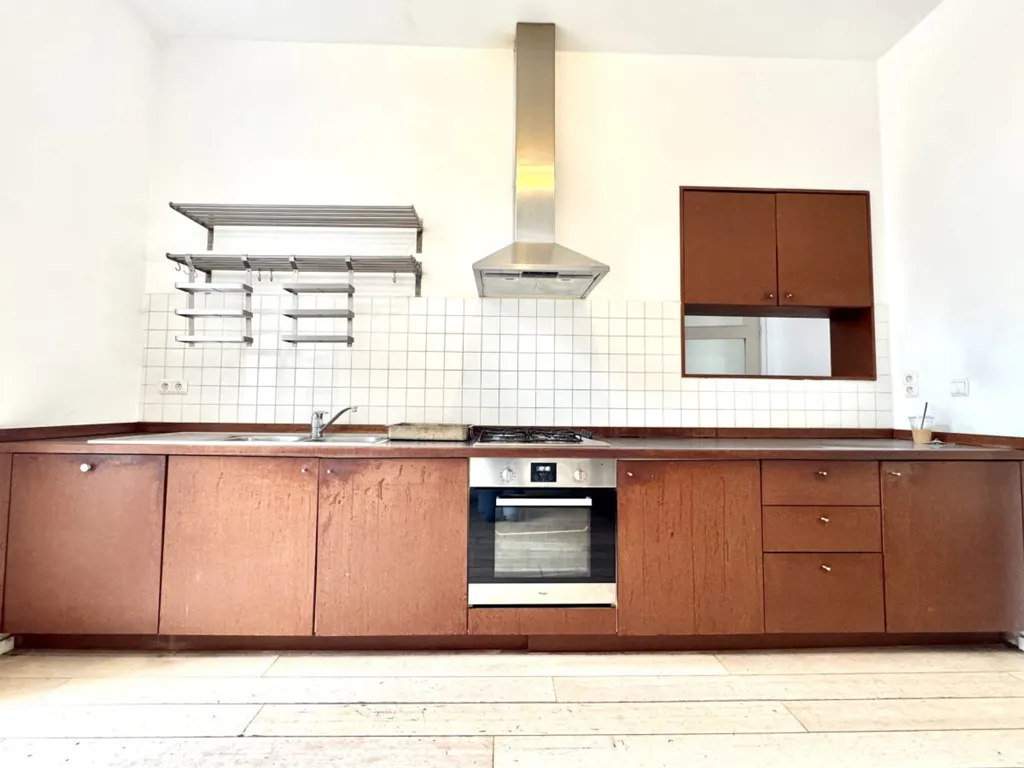 Cucina - Triplex with Terrace in Ixelles, Brussels