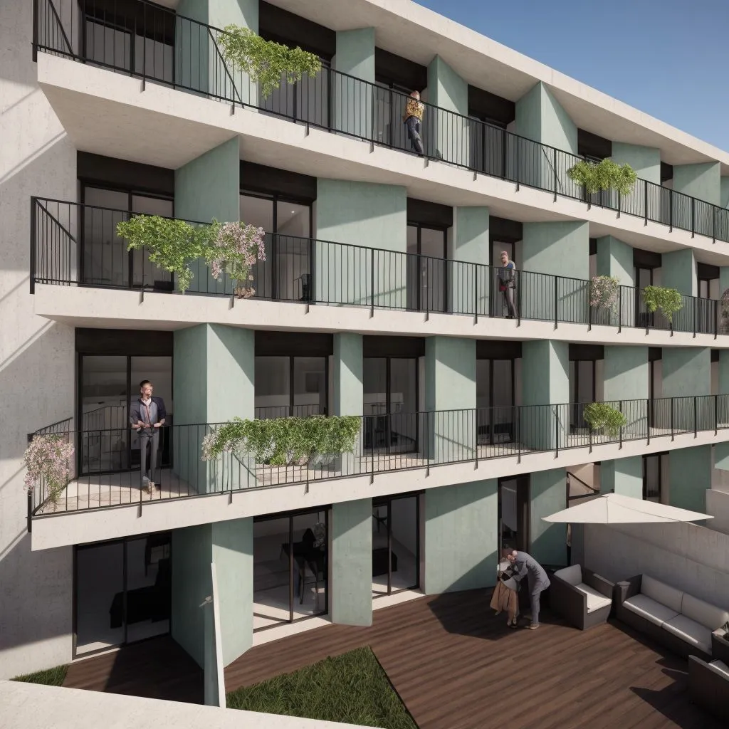 Studio Flat with Balcony in Porto
