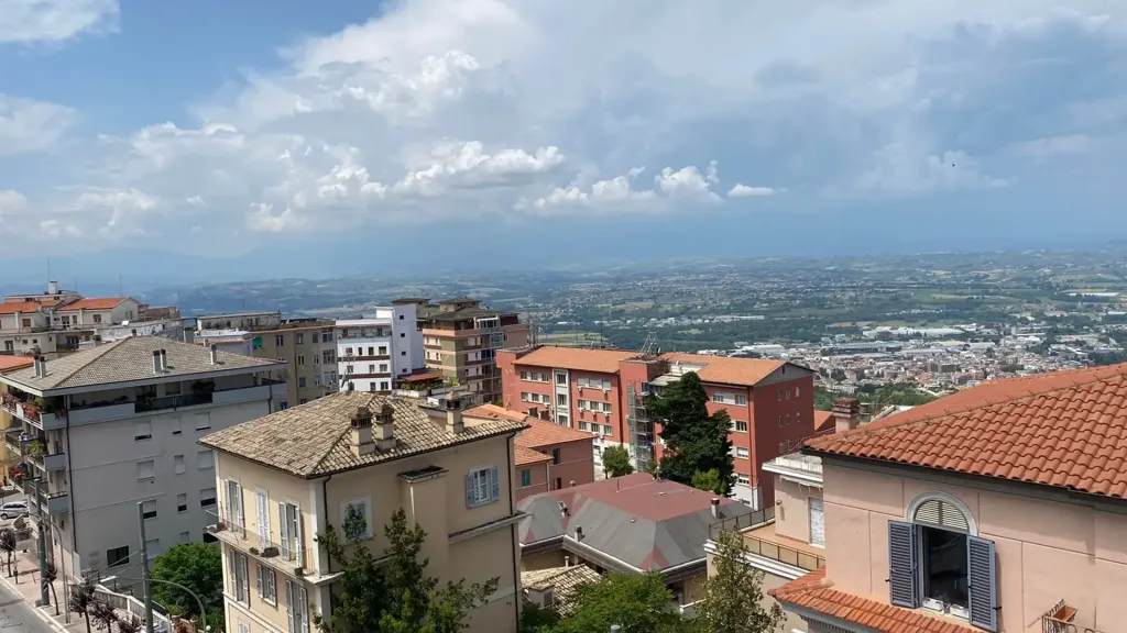 Attico with Panoramic Views in Chieti Centre