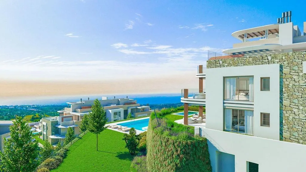 Balcon - Luxury Penthouse with Solarium in Benahavís