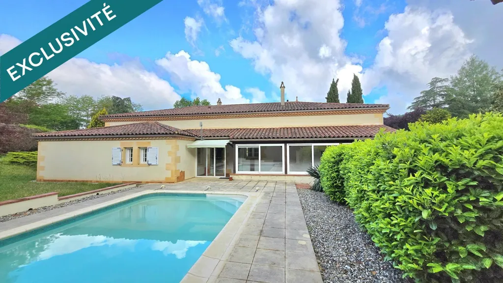 Bassein - Spacious House with Pool in Sauveterre-la-Lemance