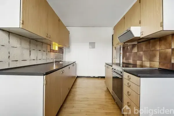Cuisine - Estate Flat with Balcony in Esbjerg