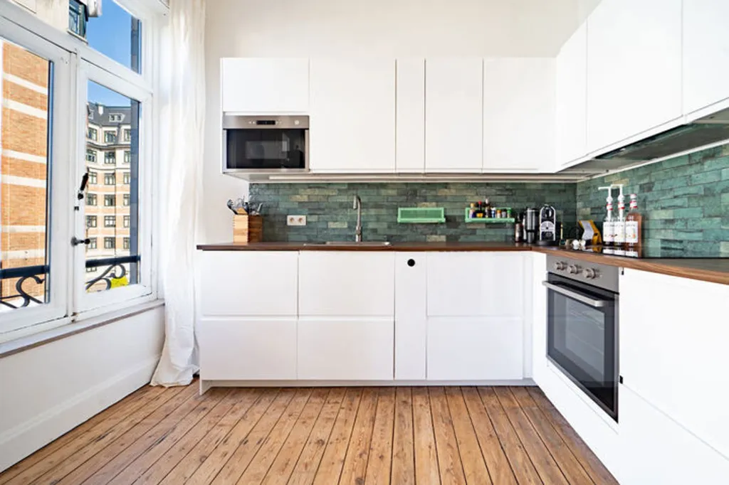 Köök - Duplex with Balcony in Saint Gilles