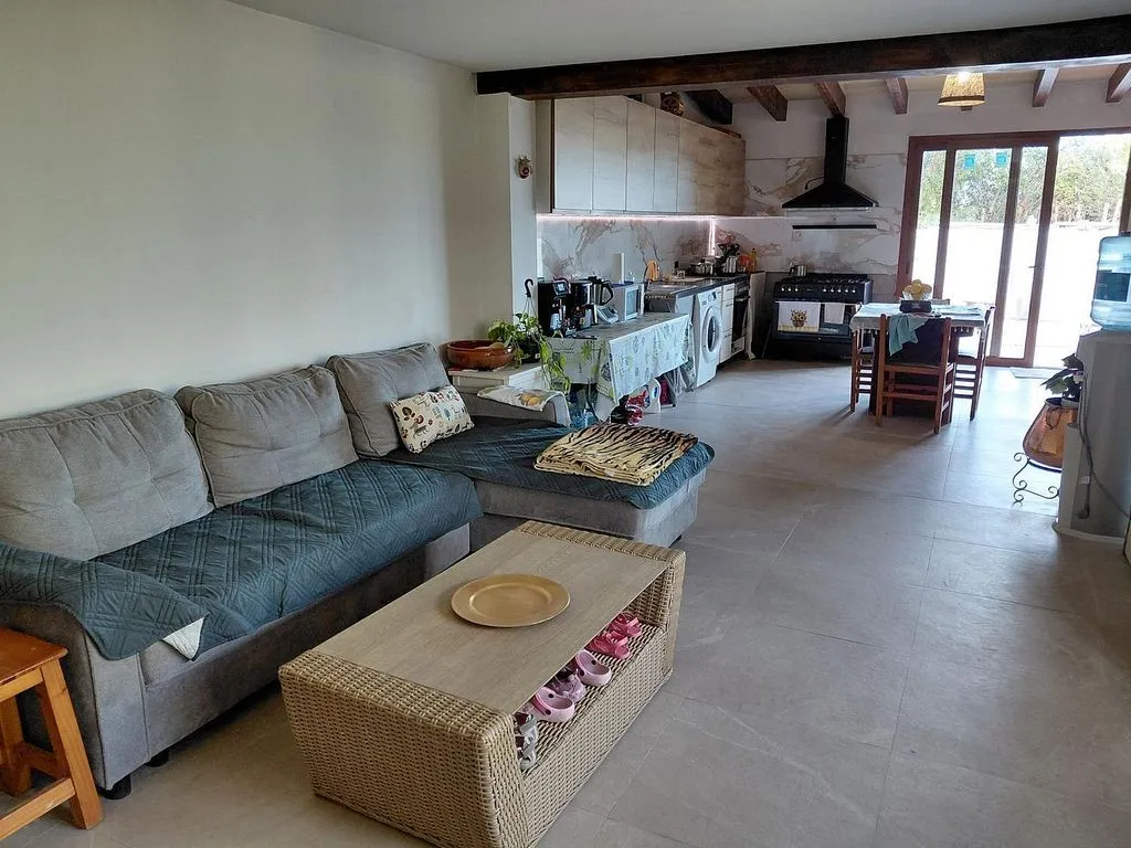 Séjour - Rustic House with Pool and Terrace in Sant Joan