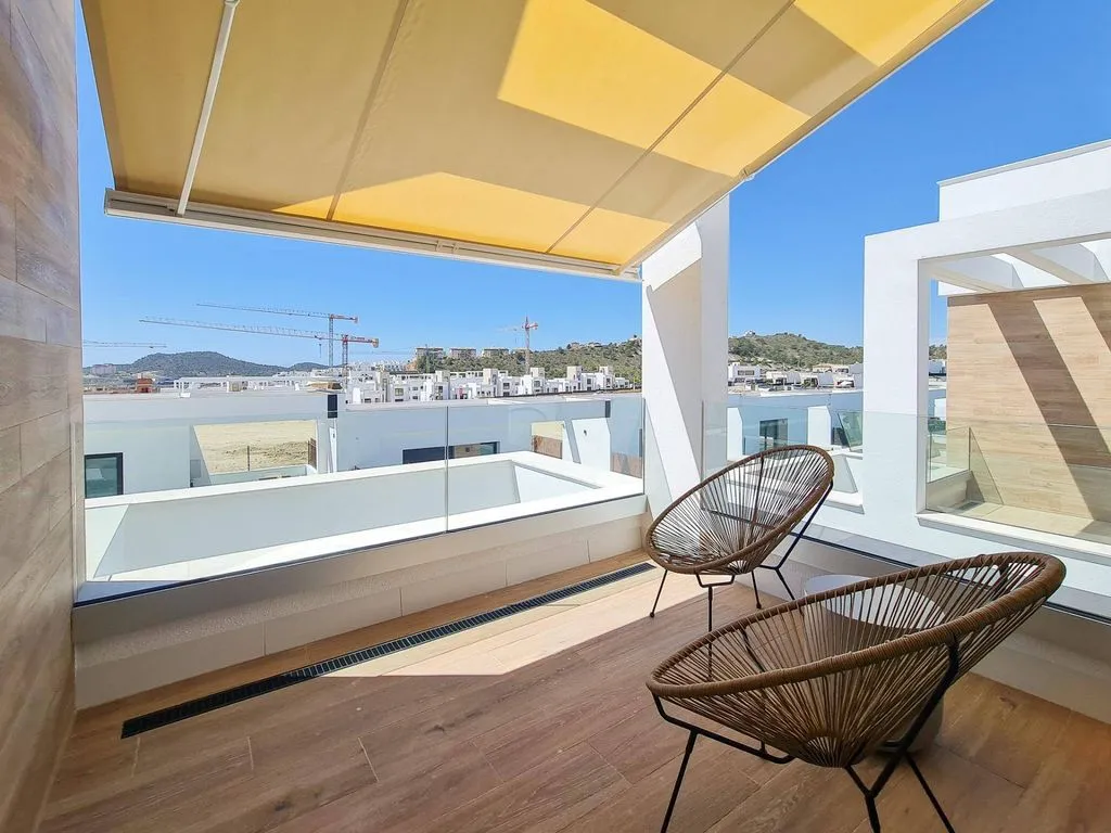 Terrasse - Luxury Villa with Pool in Finestrat, Valencia