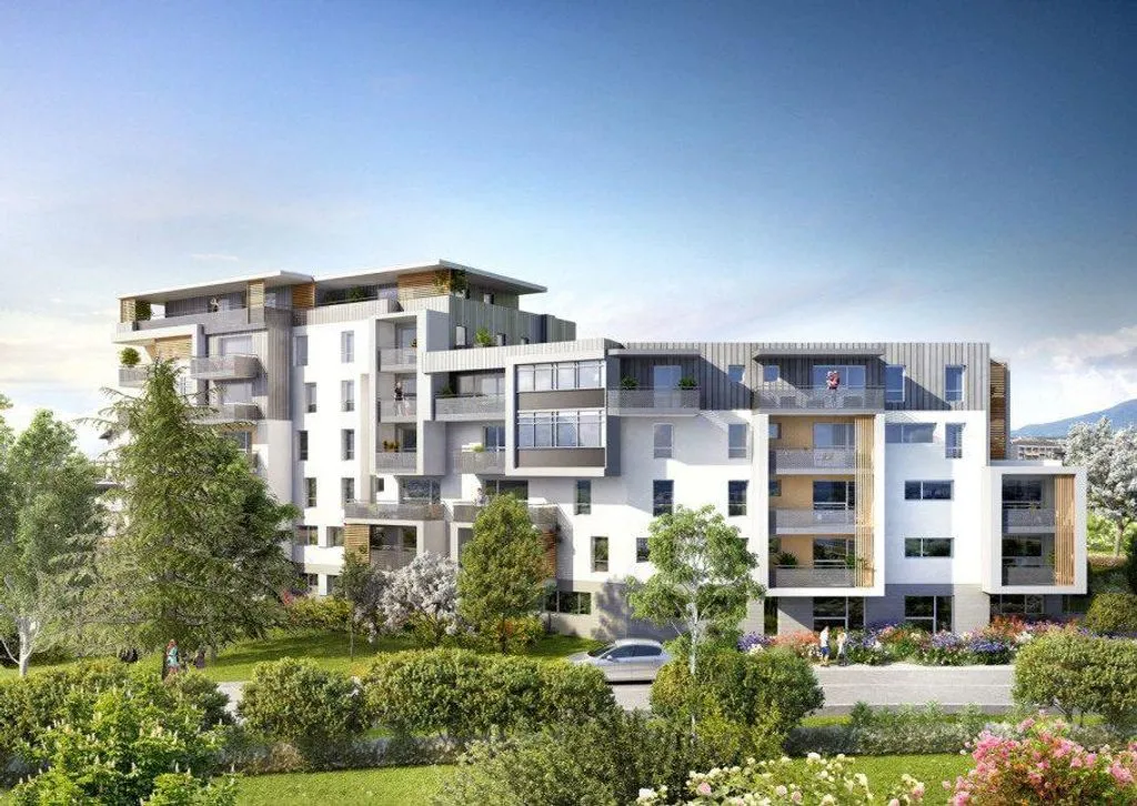 Välivaade - New 4-Bed Apartment with Terrace in Annemasse