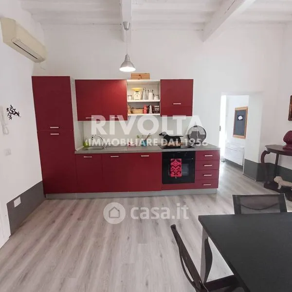 Kitchen - Bilocale with Balcony in Orbetello