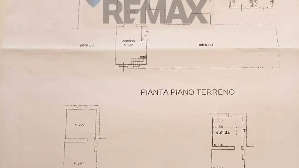 Plan - Tuscan Hamlet with Olive Groves in Vinci
