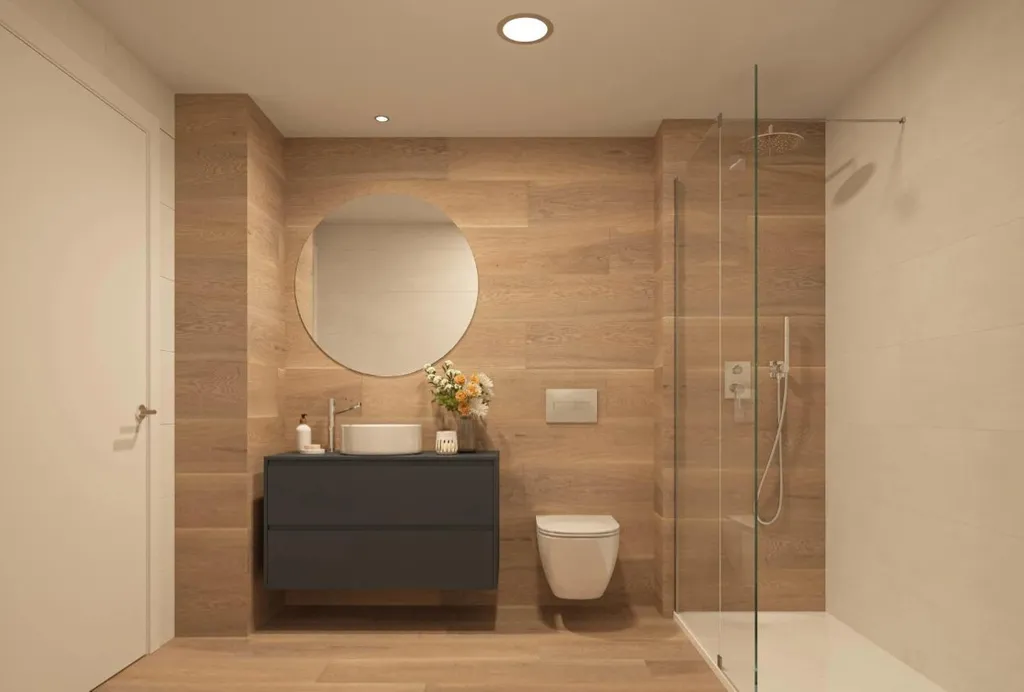 Salles de bain - Sustainable Apartment with Terrace in El Verger