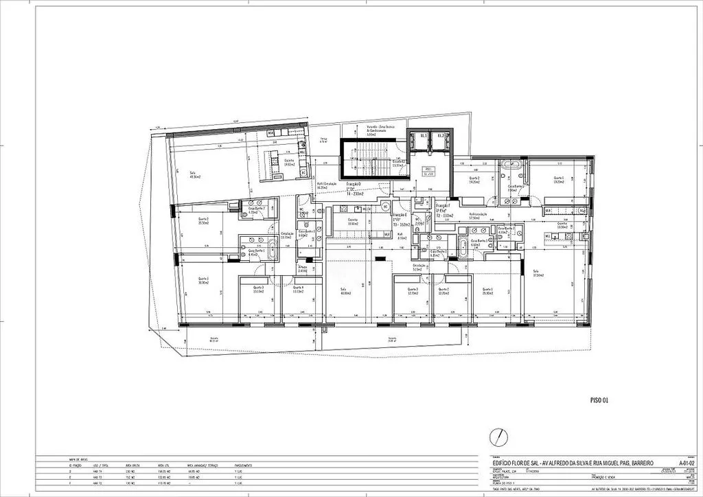 Plan - Luxury T3 Flat with River View in Barreiro