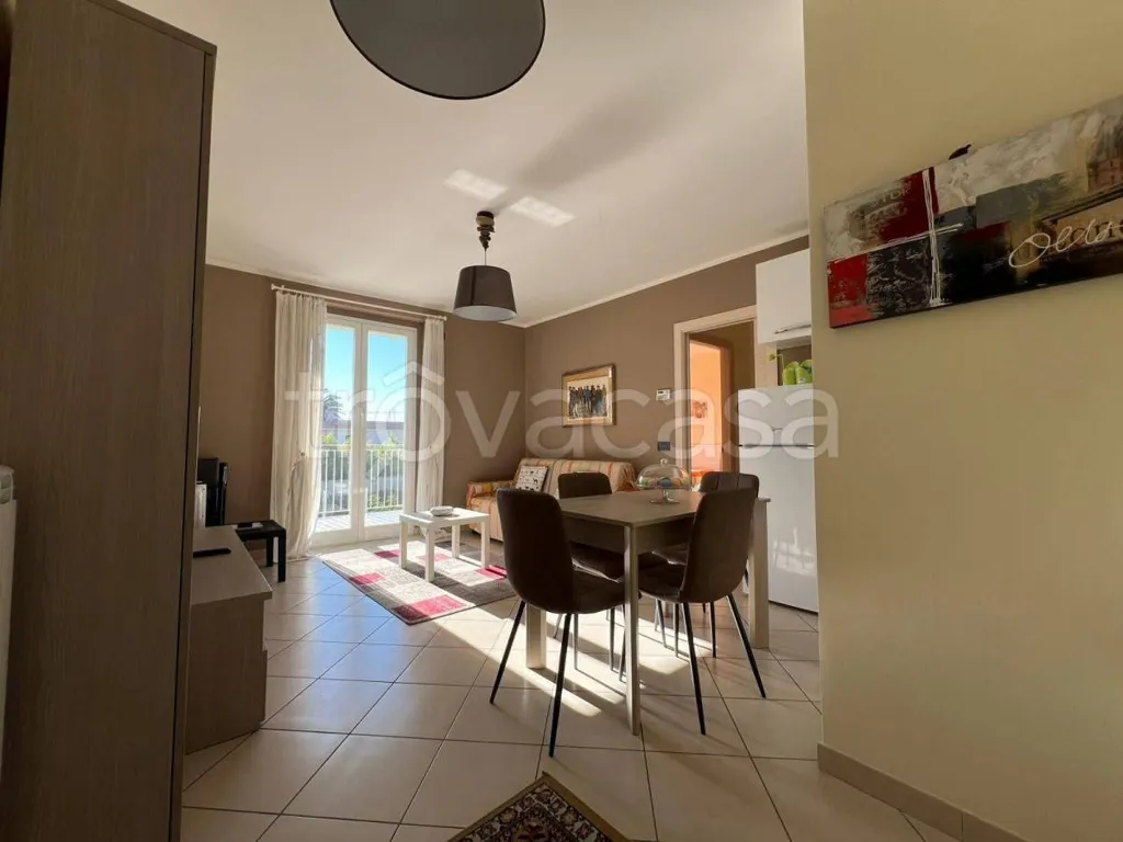 Söögituba - Modern Apartment with Balcony in Cervo