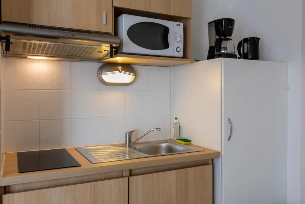Kitchen - Cosy Studio in Troyes City Centre