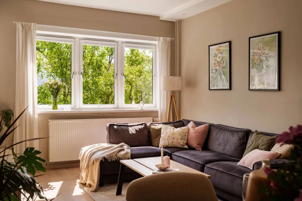 Séjour - Appartement 2 pièces à Oslo