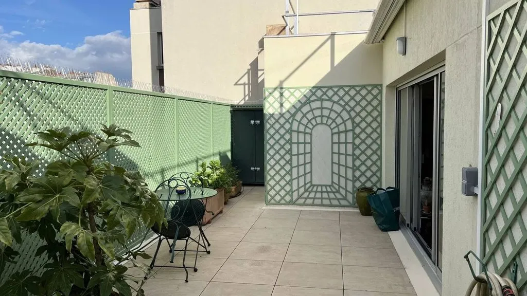 Terrasse - Appartement Luxe avec Terrasse à Sorbonne