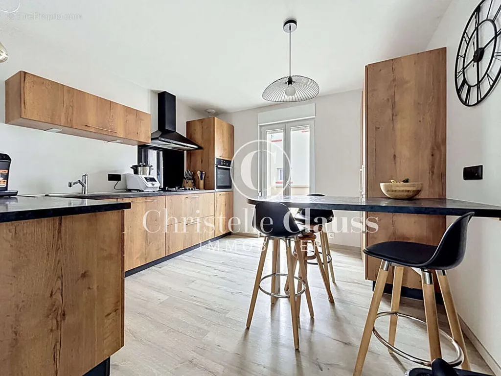 Köök - Renovated House with Garden in Soultz