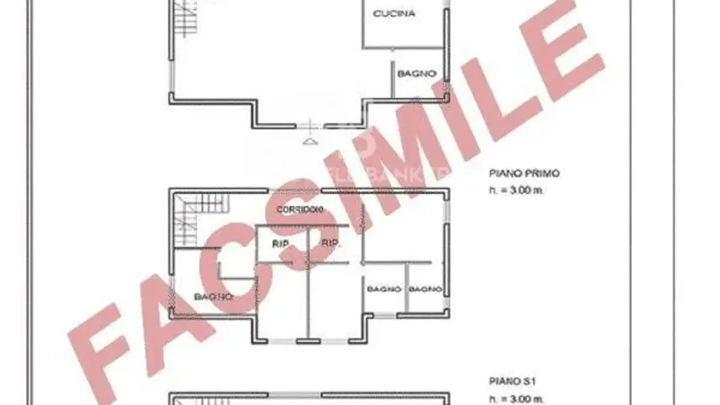 Plan - Historic Villa with Private Garden in Tornaco