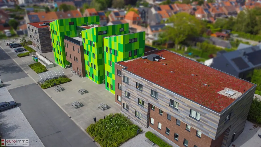 Õhuvaade - Modern Student Flat with Elevator in Bruges