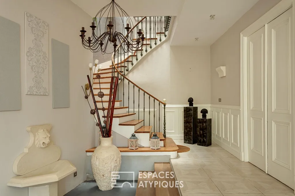 Pièces - Maison Bourgeoise Rénovée avec Piscine à Gray