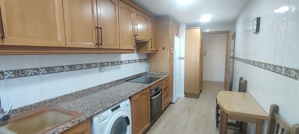 Köök - Apartment with Terrace in Albal