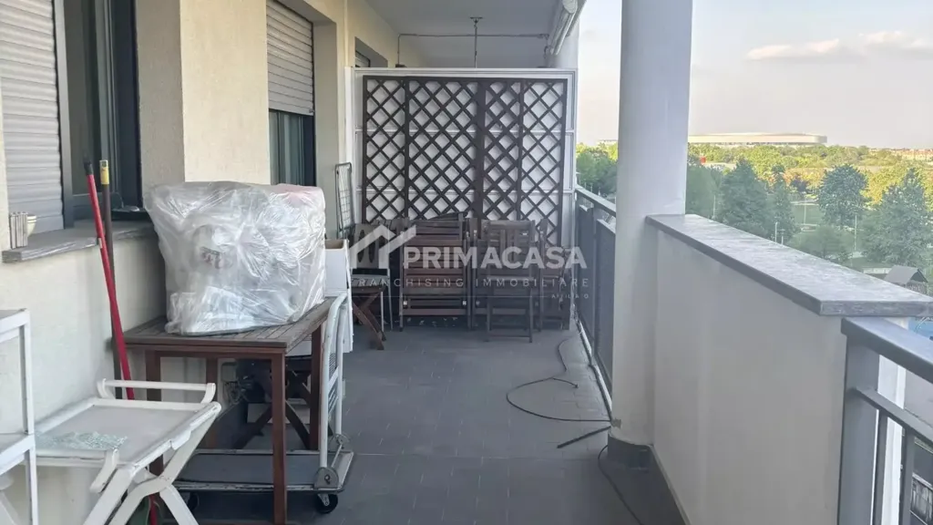 Balcon - Furnished Flat with Balcony in Santa Giulia, Milan
